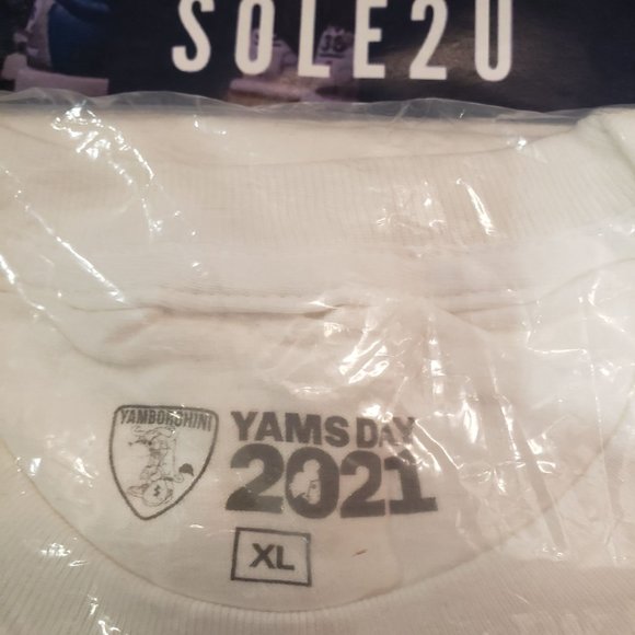 Yams Day 2021 Face Yamborghini Men's T-Shirt XL - Picture 3 of 4